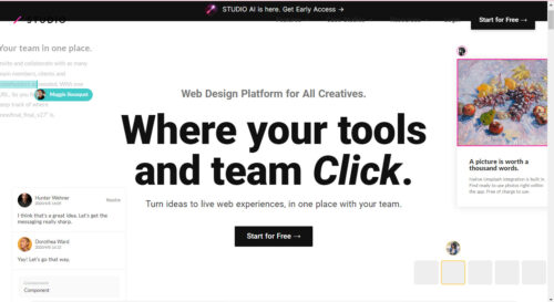 Ai Website Design - Studio