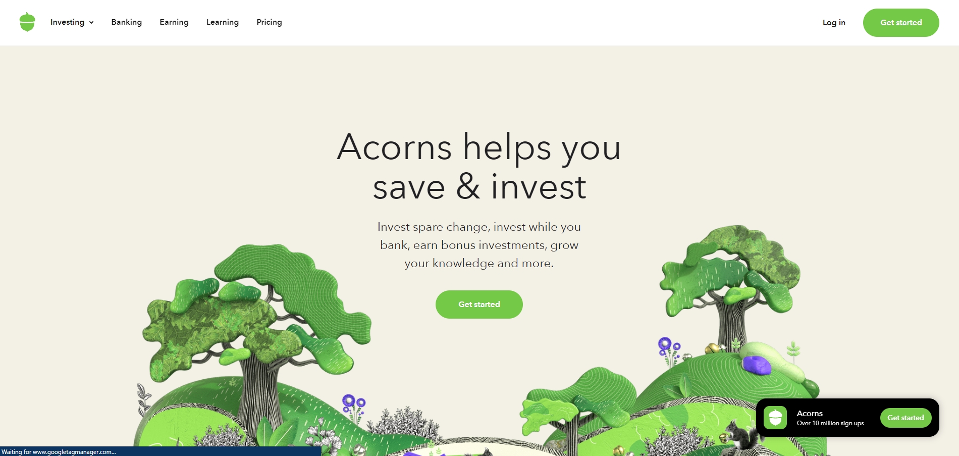 Acorns image featured